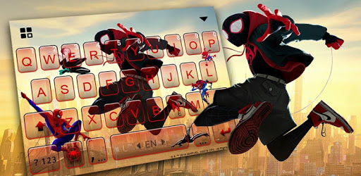 Into The Spider Verse Keyboard Theme PC screenshot