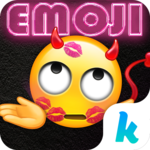 Kiss Emoji Kika Keyboard Theme for PC