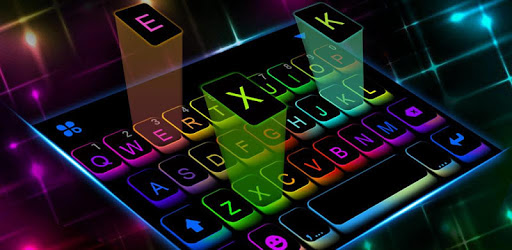 Led Colorful Keyboard Theme PC screenshot