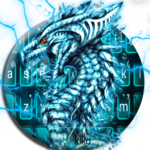 Lightning Neon Dragon Keyboard Theme icon