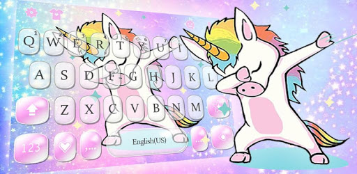 Lit Swag Unicorn Keyboard Theme PC screenshot Lit Swag Unicorn Keyboard Theme PC screenshot
