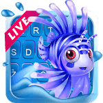 3D Live Fish Keyboard Theme icon