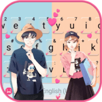 Love Couple Keyboard Theme for PC