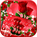 Love Red Rose Keyboard Theme icon