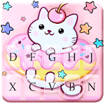 Lovely Cat Donuts Keyboard Theme icon
