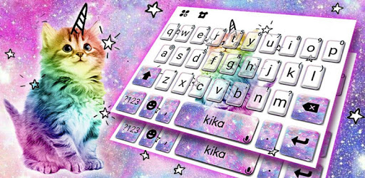 Colorful Cat Keyboard Theme PC screenshot Colorful Cat Keyboard Theme PC screenshot