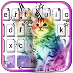 Colorful Cat Keyboard Theme icon