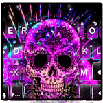 Mandala Sugar Skull Keyboard Theme icon
