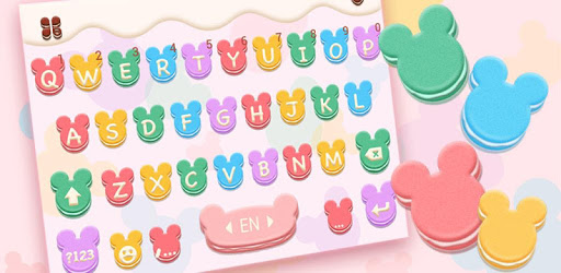 Tasty Mickey Macaroon Keyboard PC screenshot