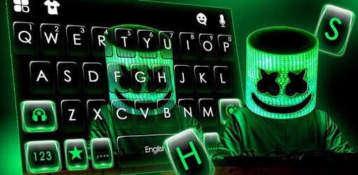 Neon Dj Cool Man Keyboard Theme PC screenshot Neon Dj Cool Man Keyboard Theme PC screenshot