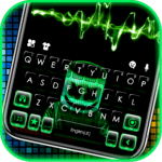 Neon Dj Cool Man Keyboard Theme icon