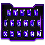 Neon Metal Business Keyboard Theme icon