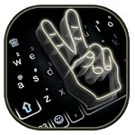 Neon Victory Keyboard Theme for PC Neon Victory Keyboard Theme for PC