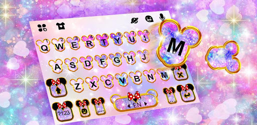 Pink Galaxy Minny Free Keyboard Theme PC screenshot Pink Galaxy Minny Free Keyboard Theme PC screenshot