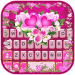 Pink Rose Flower Keyboard Theme for PC Pink Rose Flower Keyboard Theme for PC