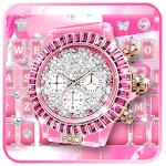 Lux Pink Watch Keyboard Theme for PC Lux Pink Watch Keyboard Theme for PC