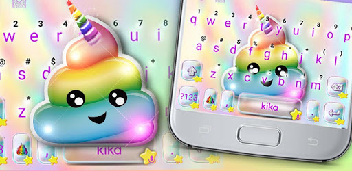 Rainbow Unicorn Poop Keyboard Theme PC screenshot Rainbow Unicorn Poop Keyboard Theme PC screenshot