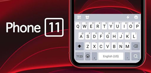 Red Phone 11 Keyboard Theme PC screenshot Red Phone 11 Keyboard Theme PC screenshot