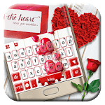Red Valentines Love Keyboard Theme icon