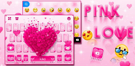 Rose Delicate Heart Keyboard Theme PC screenshot