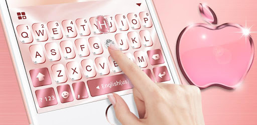 Rose Gold Keyboard for Phone8 PC screenshot