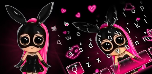 Sexy Bunny Girl Keyboard Theme PC screenshot Sexy Bunny Girl Keyboard Theme PC screenshot