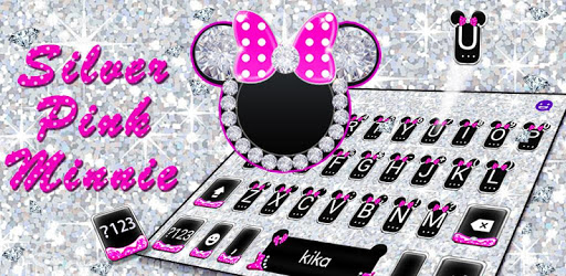 Diamond Pink Minnies Keyboard PC screenshot