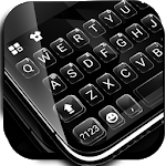 Simple Black Glass Keyboard Theme icon