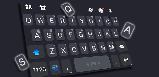 Simple Grey Keyboard Theme PC screenshot