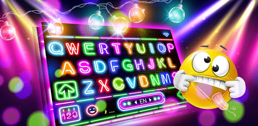 Sparkle Neon LED Lights Keyboard PC screenshot