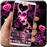 Sparkling Love Keyboard Theme icon