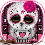 Sugar Skull Owl Keyboard Theme icon