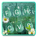 Summer Rain Waterdrop Keyboard Theme icon