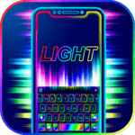 Super Neon 3d Keyboard Theme icon