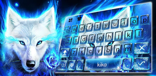 Surreal Wolf Keyboard Theme PC screenshot