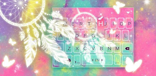Sweet Dream Catcher Keyboard Theme PC screenshot