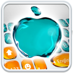 Turquoise OS11 PhoneX Keyboard Theme icon