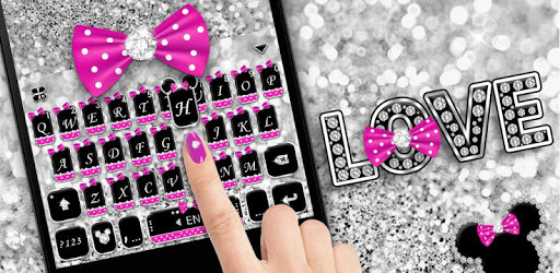 Twinkle Minny Bowknot Keyboard Theme PC screenshot Twinkle Minny Bowknot Keyboard Theme PC screenshot