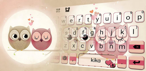 Valentine Owls Love Keyboard Theme PC screenshot Valentine Owls Love Keyboard Theme PC screenshot