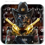 Western Skull Gun Keyboard Theme for PC Western Skull Gun Keyboard Theme for PC