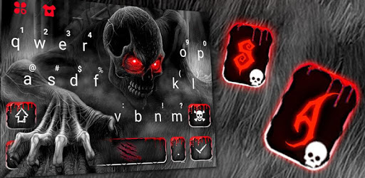 Zombie Monster Skull Keyboard Theme PC screenshot Zombie Monster Skull Keyboard Theme PC screenshot