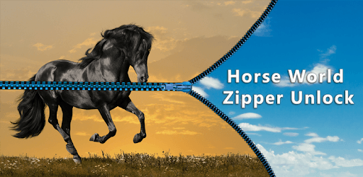Horses World - Zipper Unlock Screen PC screenshot Horses World - Zipper Unlock Screen PC screenshot
