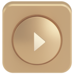 Skin for Poweramp v2 Gold for PC Skin for Poweramp v2 Gold for PC