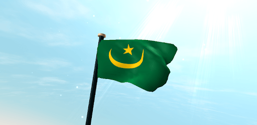 Mauritania Flag 3D Free PC screenshot