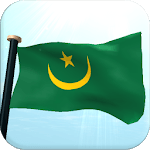 Mauritania Flag 3D Free icon