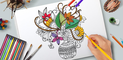 Adult Coloring Book PC screenshot