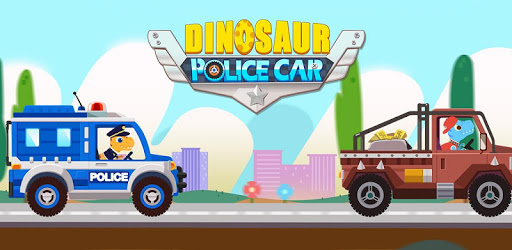 Dinosaur Police Car PC screenshot