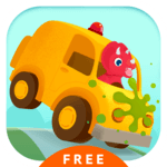 Dinosaur Car Painting Free icon