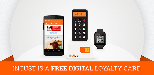 inCust universal loyalty card PC screenshot