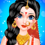 Indian Doll Wedding Girl Salon icon